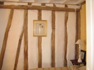 La Mirabelle - détail chambre jaune