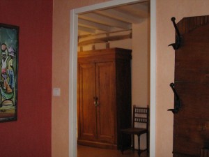 La Mirabelle - accès chambre jaune