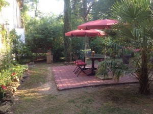 Terrasse du gîte