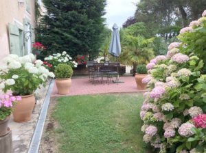 Terrasse du gîte La Pitchounette